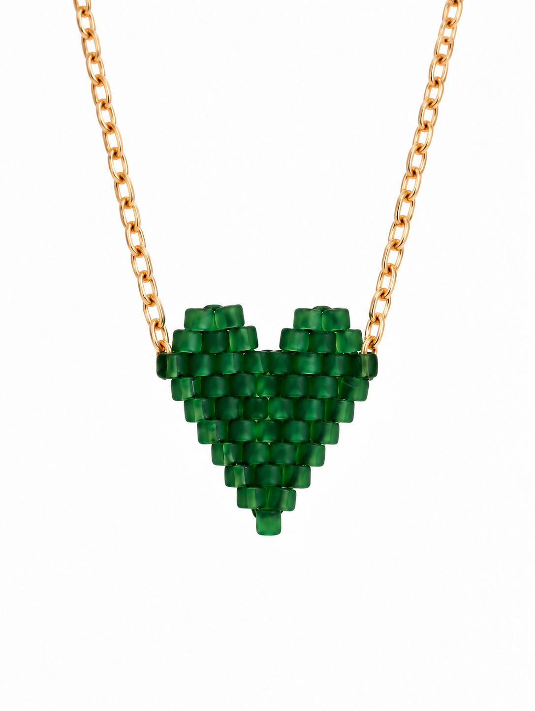 Collar Shanti Verde Esmeralda