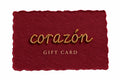 CORAZÓN GIFT CARD