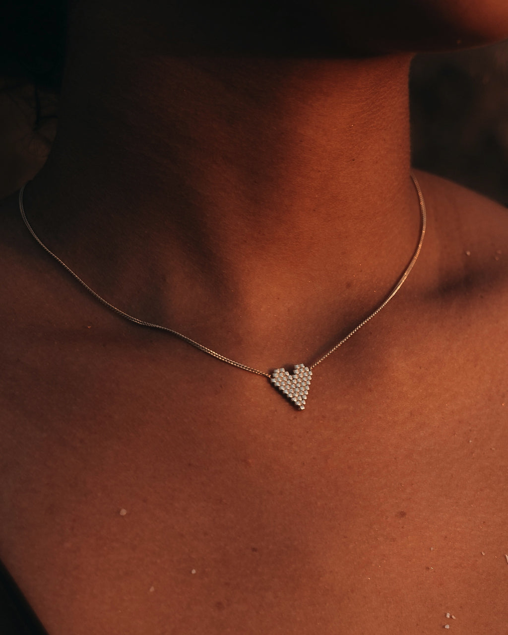 Corazon eterno - Solid beaded