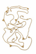 Collar Corazón Alegría Dorado