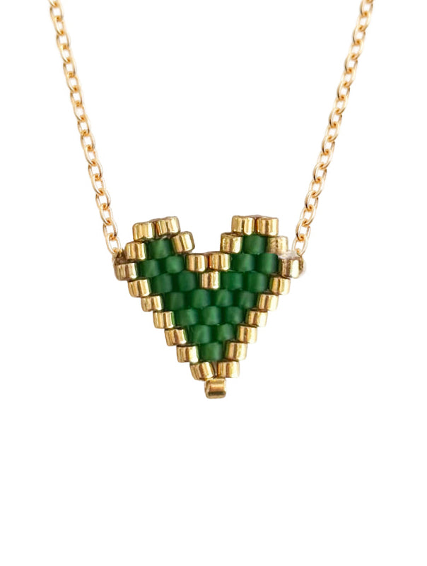 Collar Krishna Verde Esmeralda