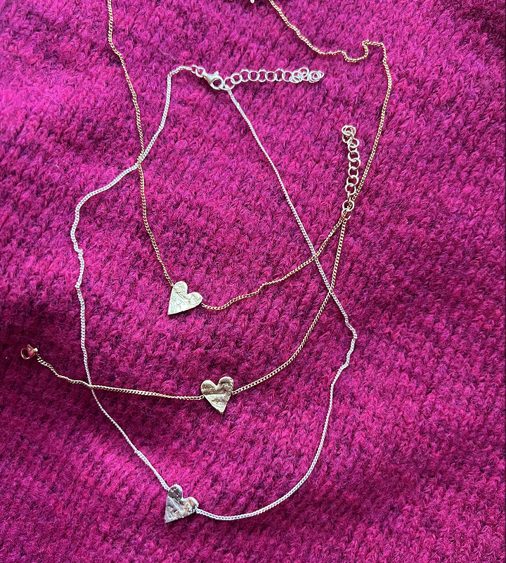 Collar Corazón Vivido