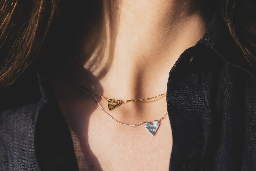 Collar Corazón Vivido