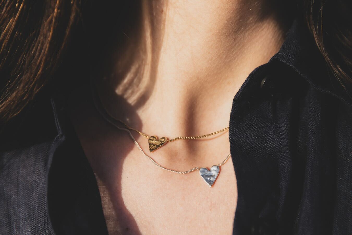 Collar Corazón Vivido