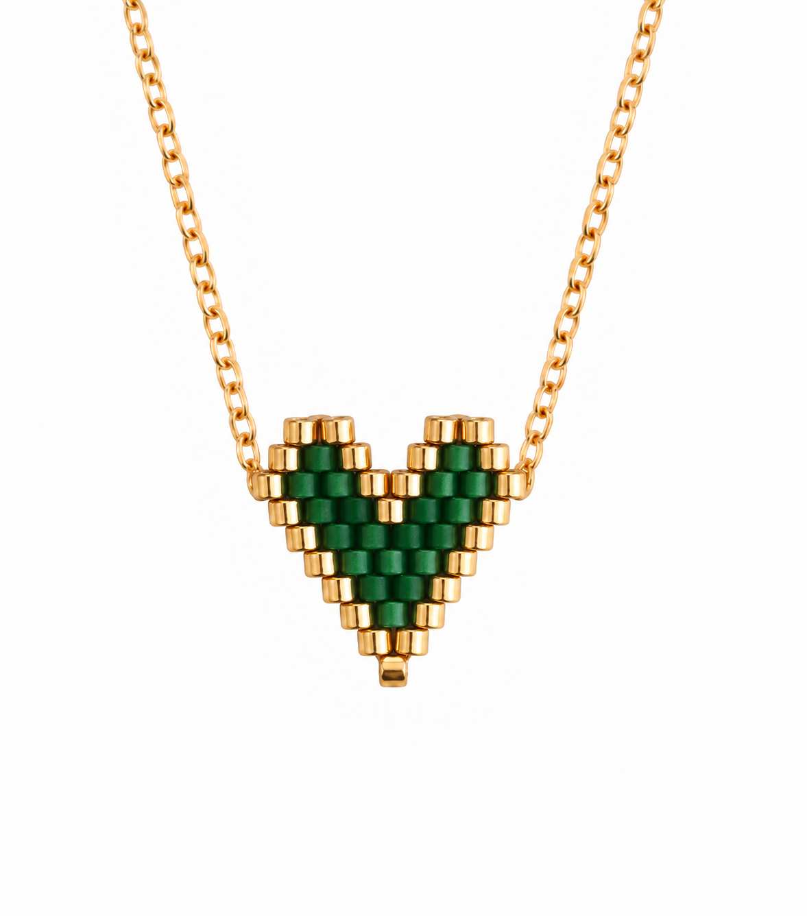 Collar Krishna Verde Esmeralda