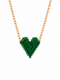 Collar Shanti Verde Esmeralda