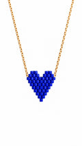 Collar Shanti Azul Electrico