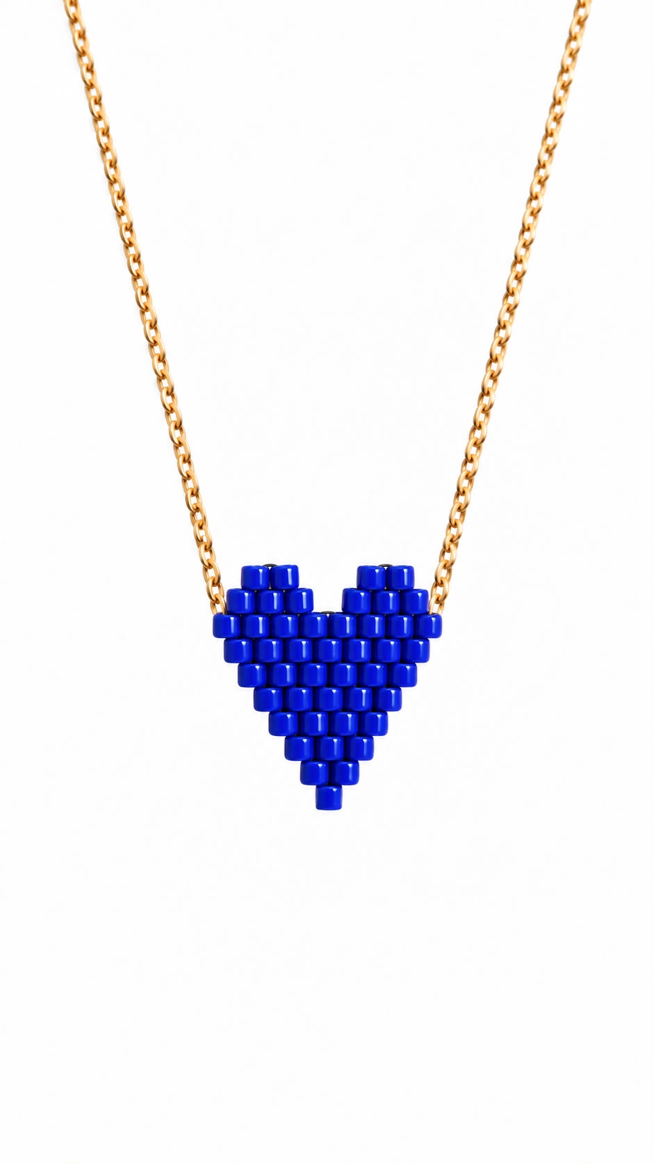 Collar Shanti Azul Electrico
