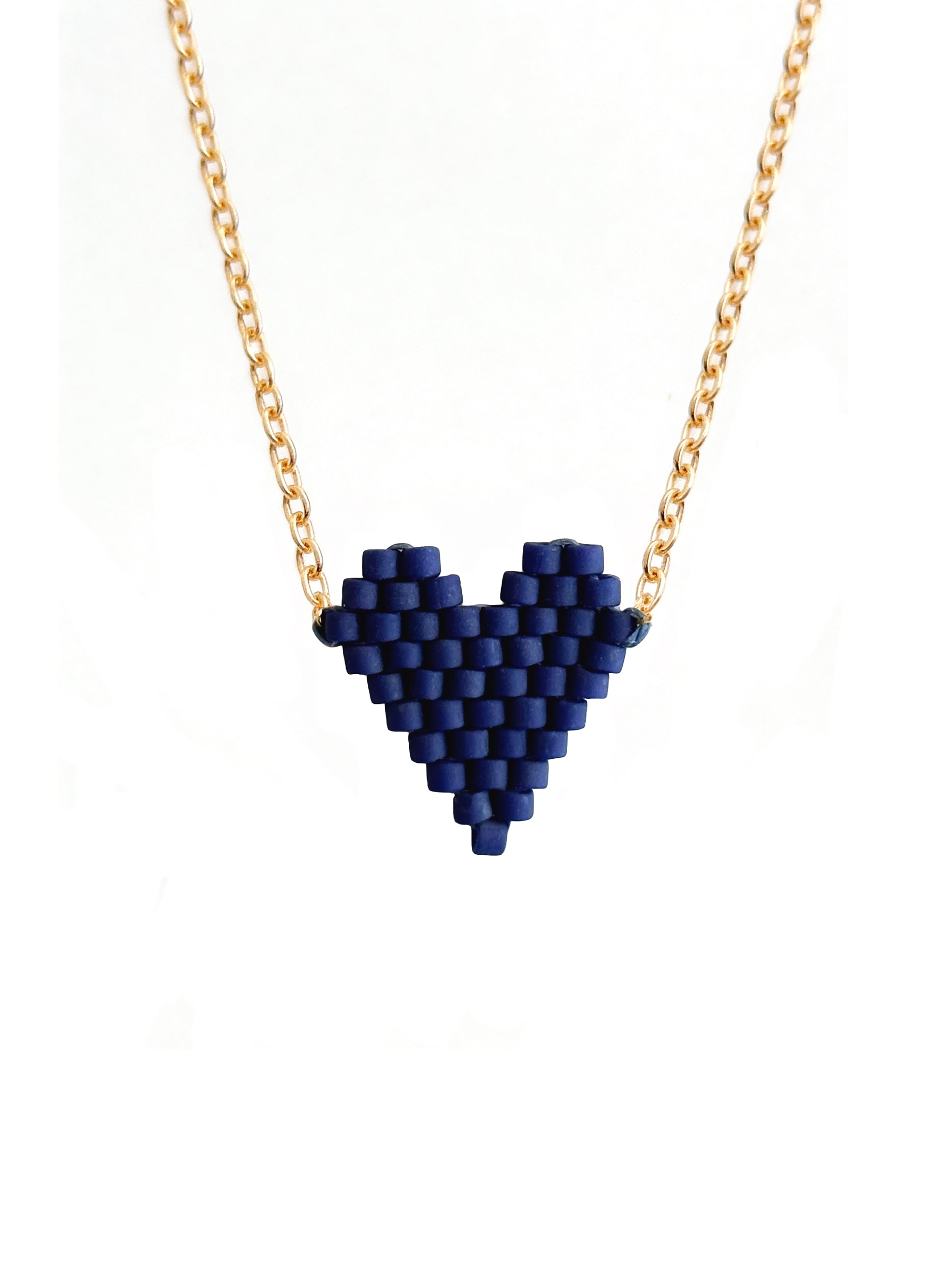 Collar Beaded Heart