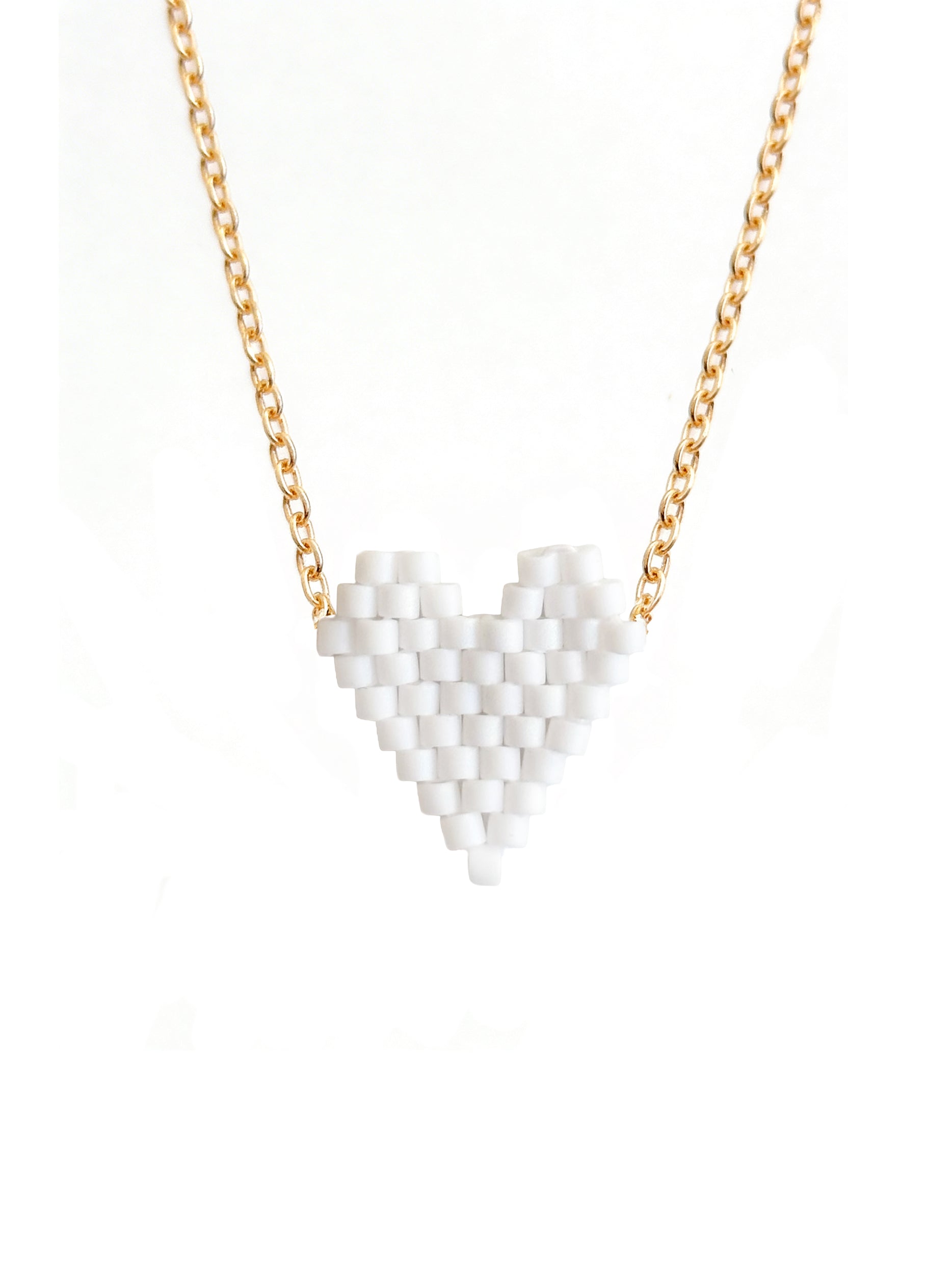 Collar Beaded Heart